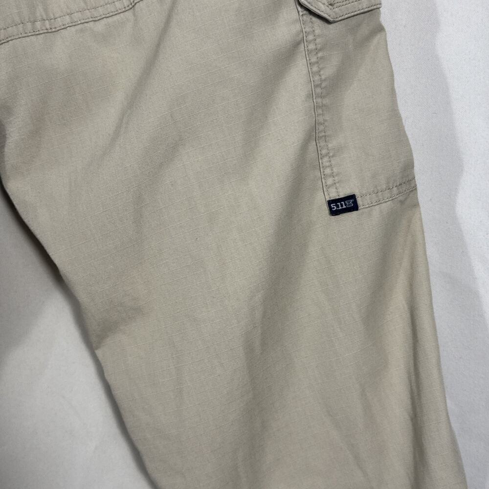 5.11 Tactical Series Cargo Pants Khaki Men’s 32x32 Utility Work Hiking 2 Pairs - Picture 11 of 16